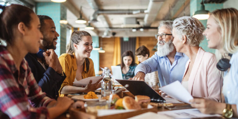 How to interact with people at networking events